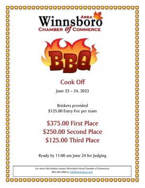 BBQ Cook Off Poster